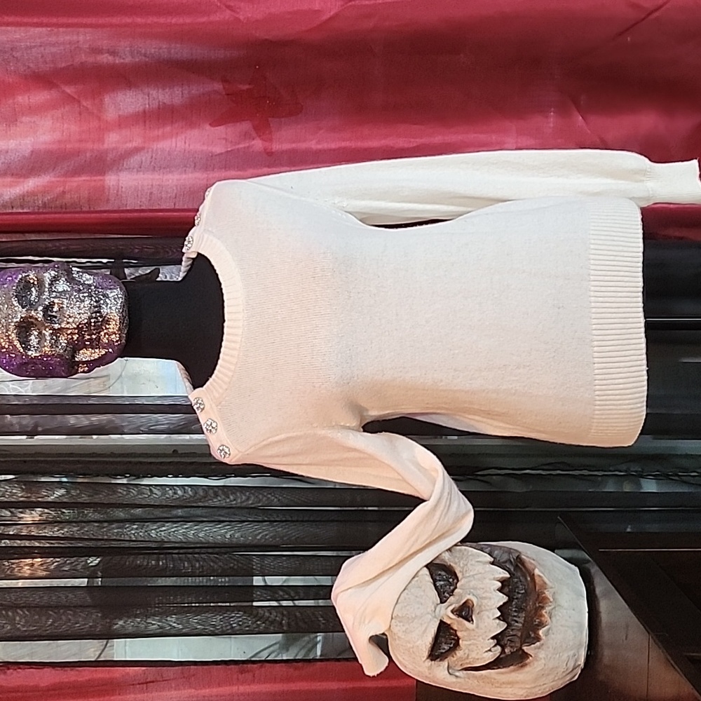 Cream colored J Crew sweater